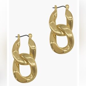 st. Moran NEW Huxley Curb Chain Drop Earrings